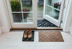 Lines Doormat 45x75 cm, Black