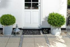 Lines Doormat 45x75 cm, Black