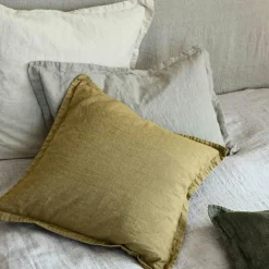 Linn Cushion Cover Castle Beige, 40x60 cm