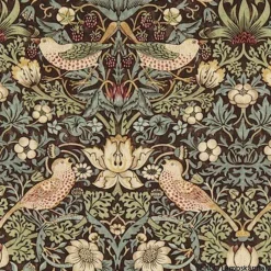 Linus 23 Strawberry Thief, Mocca