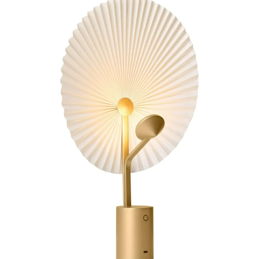 Liris Table Lamp Portable, Brass