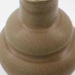 Liva Vase Stoneware H29 cm, Camel