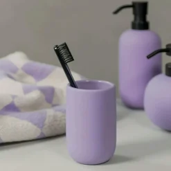 Lotus Soap Dispenser High, Cobalt-blue