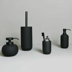 Lotus Soap Dispenser Low, Cobalt-blue