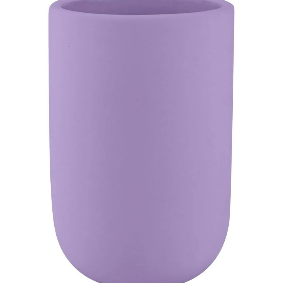 Lotus Toothbrush Holder, Light Lilac