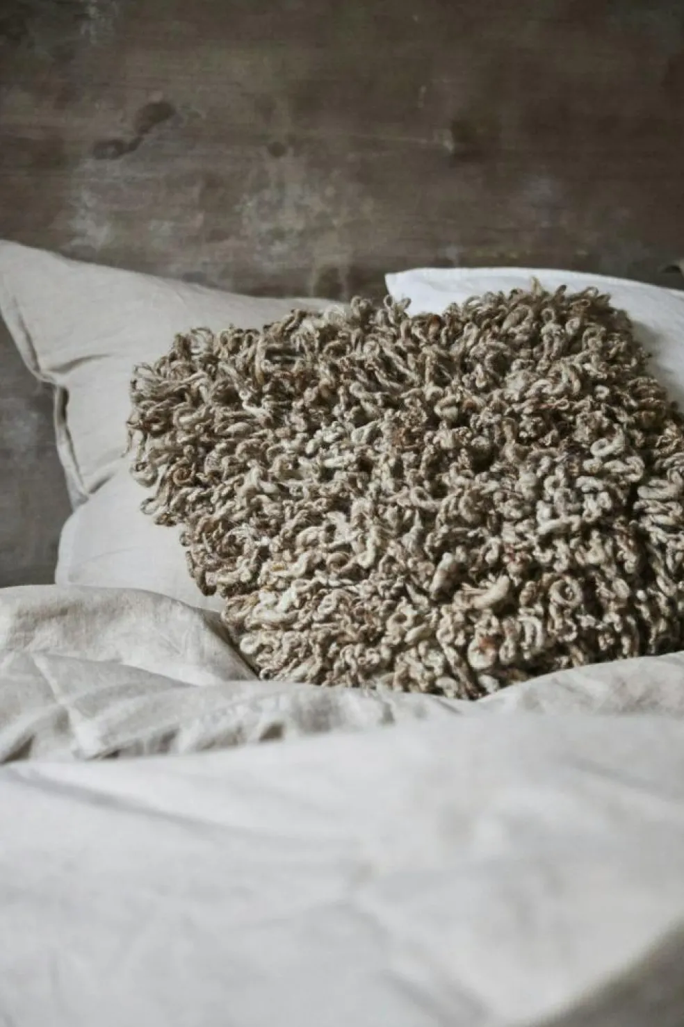 Love Cushion Cover 50x50 cm, Off-white