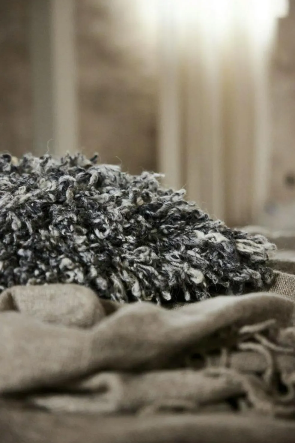 Love Cushion Cover 50x50 cm, Off-white