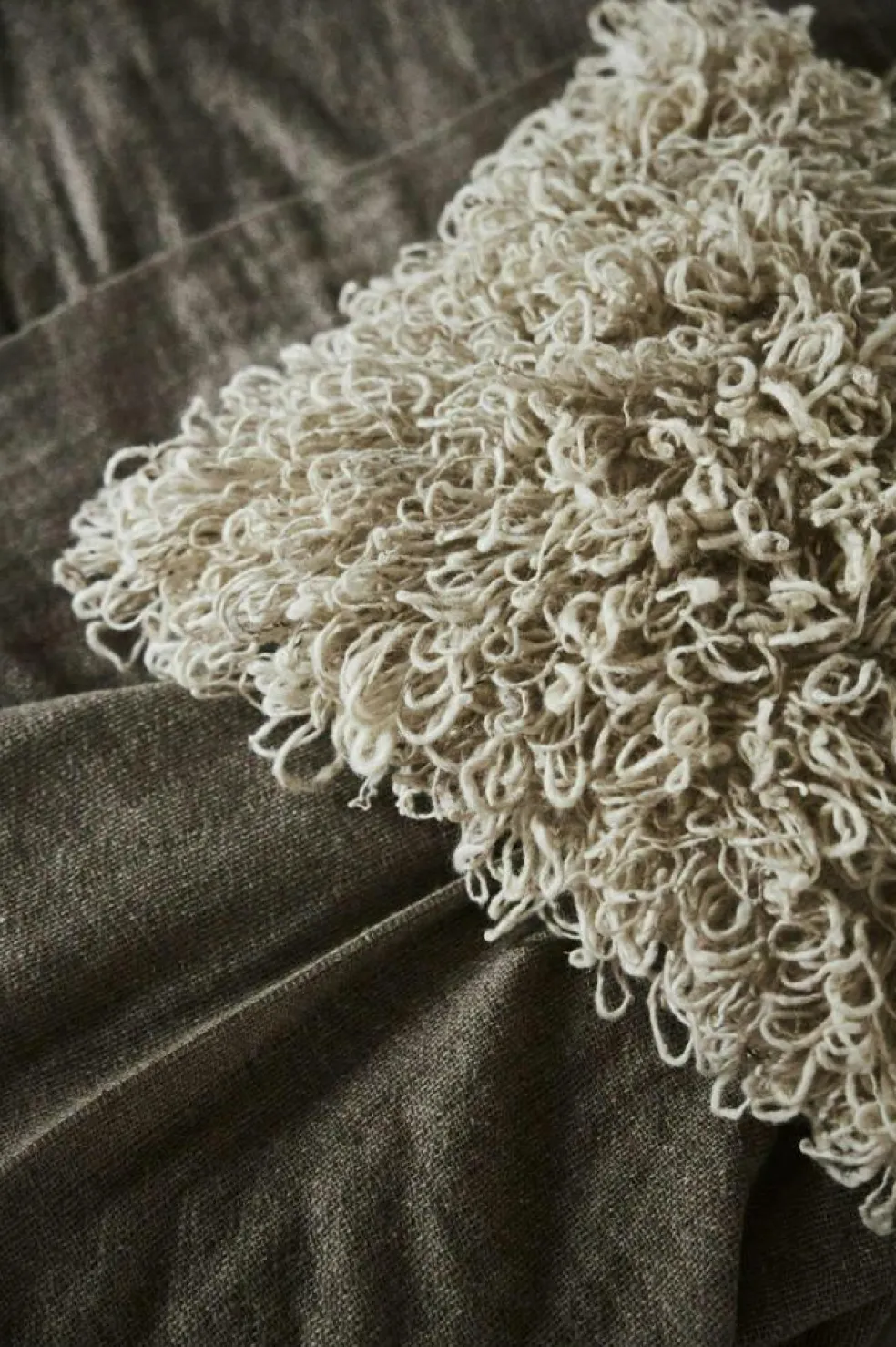 Love Cushion Cover 50x50 cm, Off-white