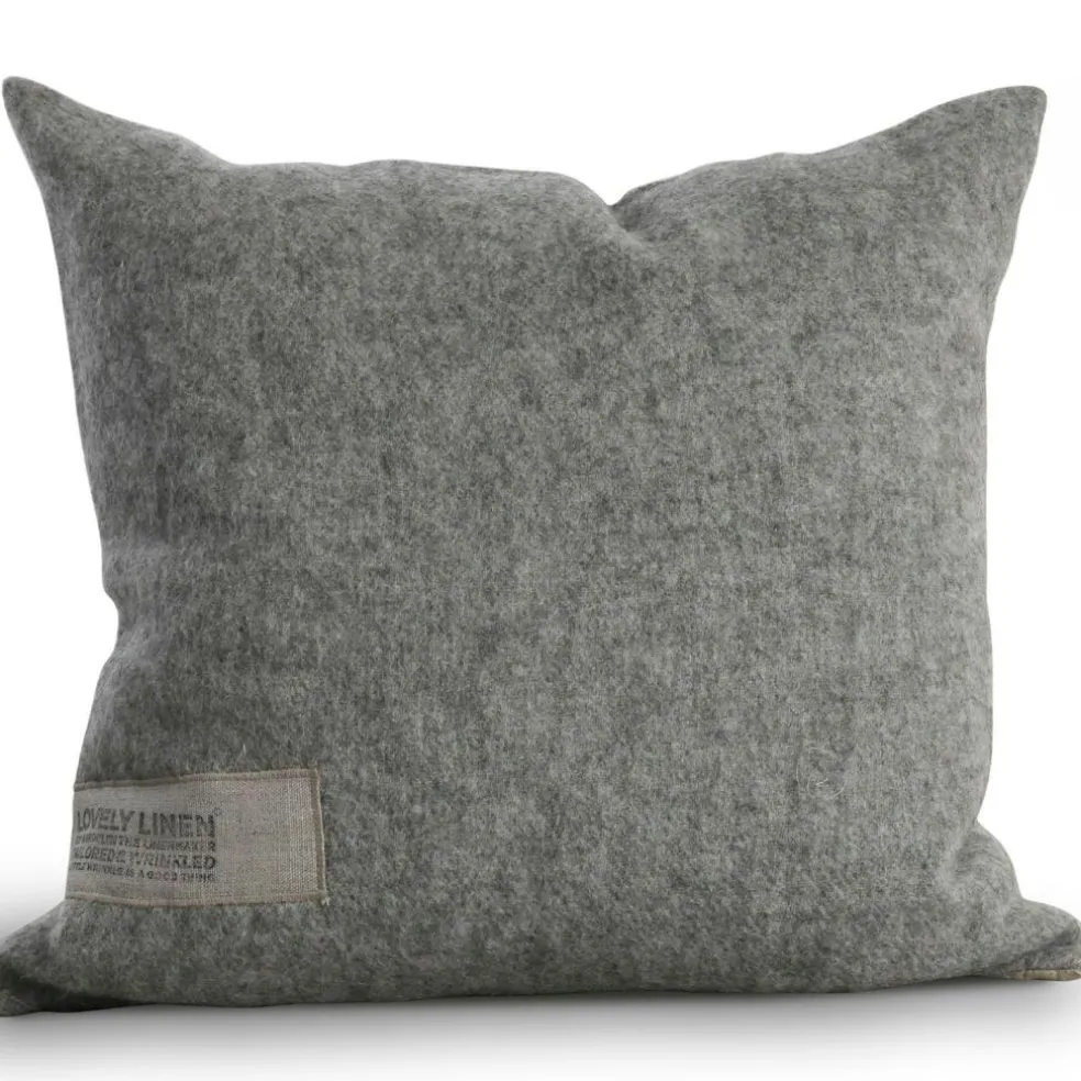 Lovely Cushion Cover Wool 50x50 cm, Natural Beige