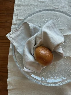 Lovely Guest Towel Linen 35x50 cm, Almond