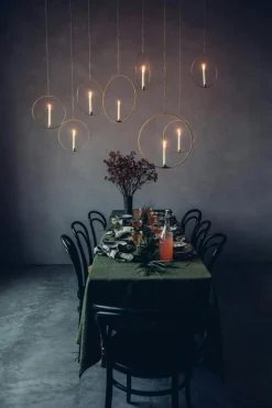 Lovely Table Cloth 145x300 cm, Jeep Green