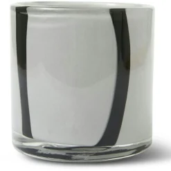 Luci Candle Holder 8 cm, White / Orange