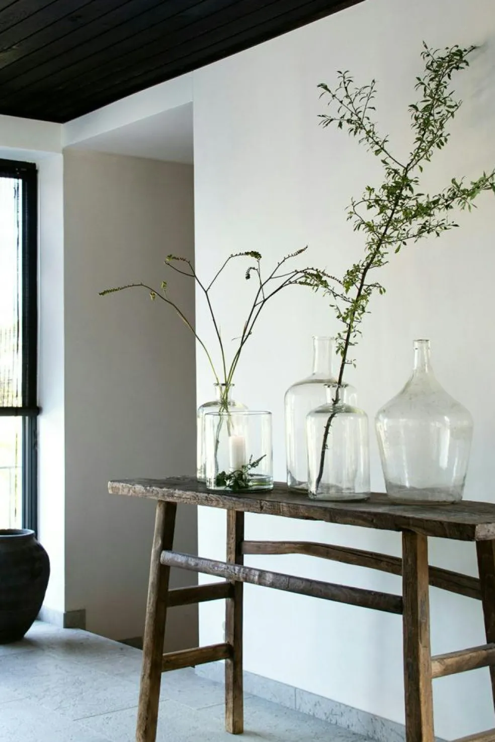 Luna Candle Holder Clear, Small