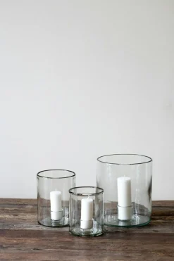 Luna Candle Holder Clear, Small