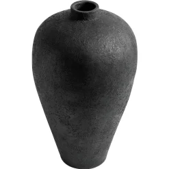 Luna Decorative Pot Black, 80 cm