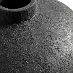 Luna Decorative Pot Black, 80 cm