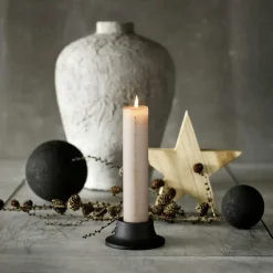 Luna Decorative Pot Light Grey, 38 cm