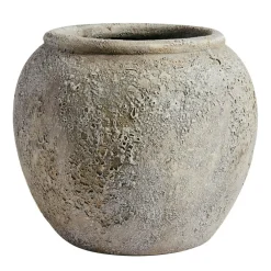 Luna Decorative Pot Light Grey, 38 cm