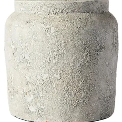 Luna Decorative Pot Light Grey, 38 cm