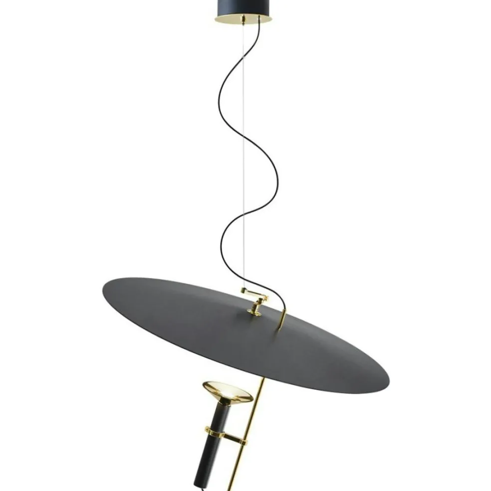 Luna Pendant 2700K, Black