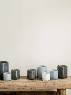 Lyric candleholder XS - dark grey