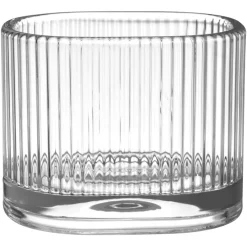 Magica Candle Holder Super Ellipse 70 mm, Clear