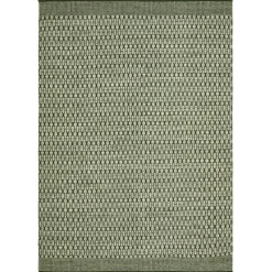 Mahi Dhurry Carpet 80x250cm, Off White/Green