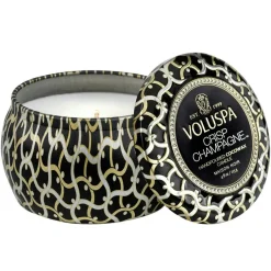 Maison Mini Tin Scented Candle, Crisp Champagne