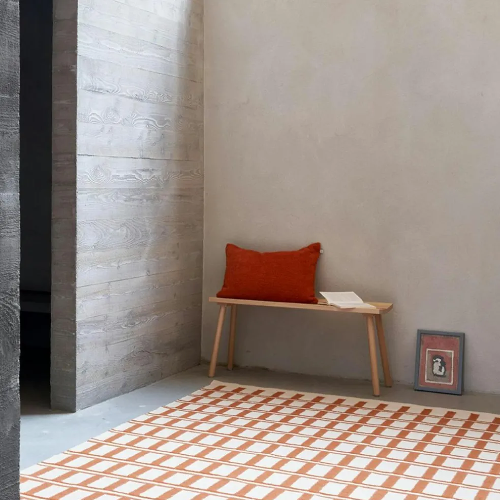 Mani Cushion Cover Bouclé 40x60 cm, Terracotta