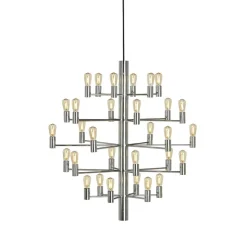 Manola 30 Chandelier Dimmable LED, Chrome