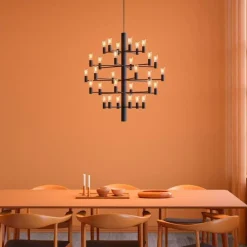 Manola 30 Chandelier Dimmable LED, Chrome