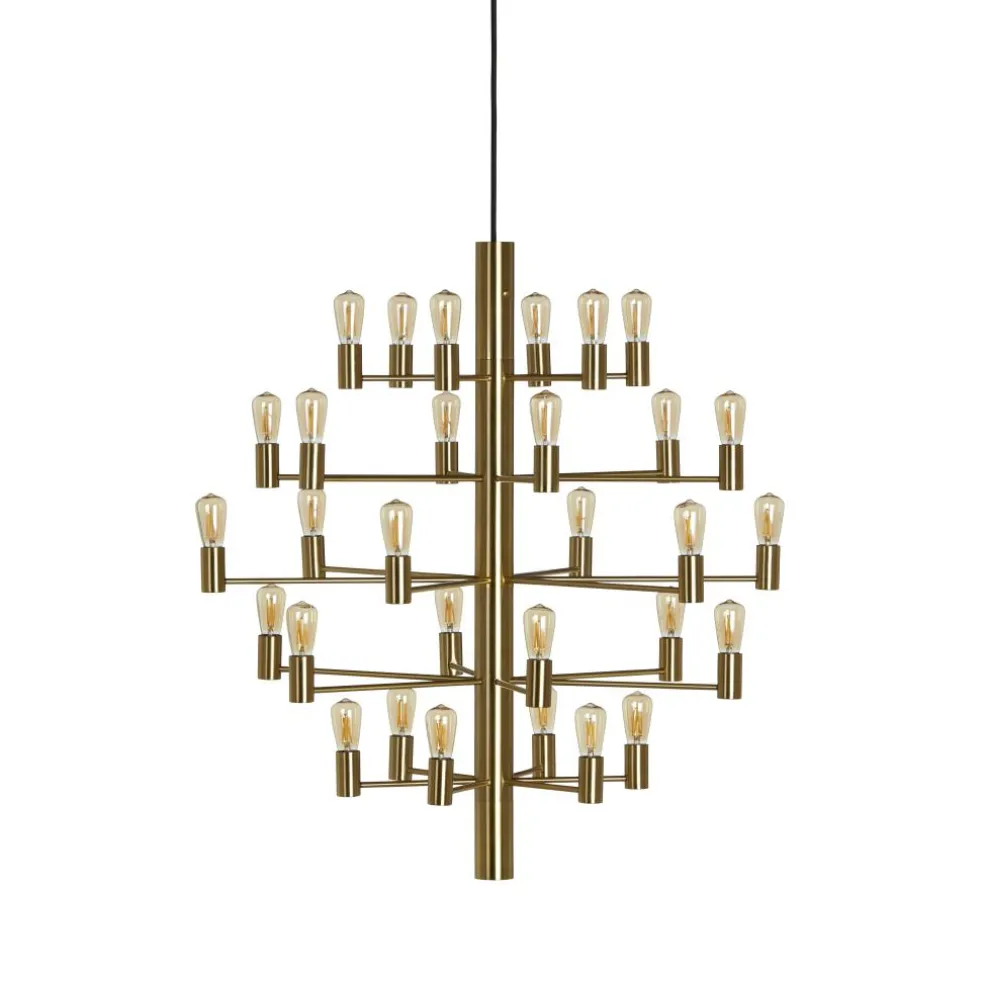 Manola 30 Chandelier Dimmable LED, Chrome