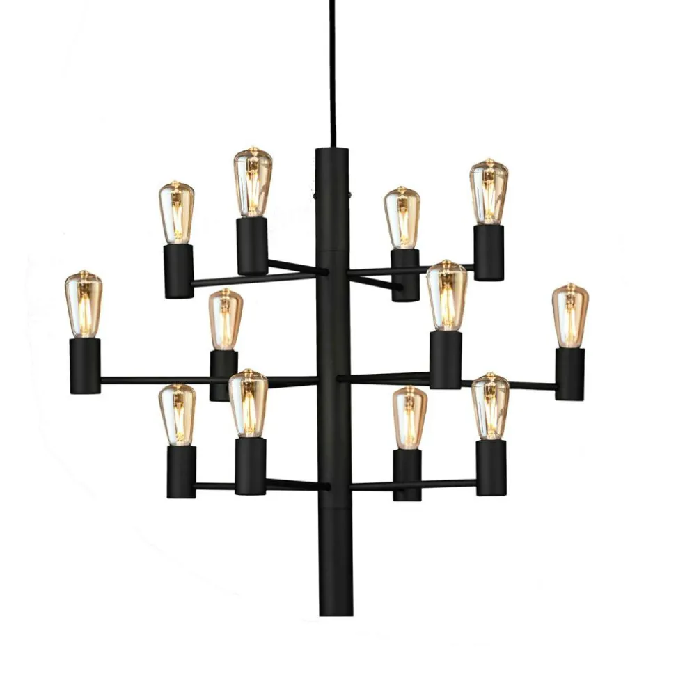 Manola 12 Chandelier Dimmable LED, Chrome