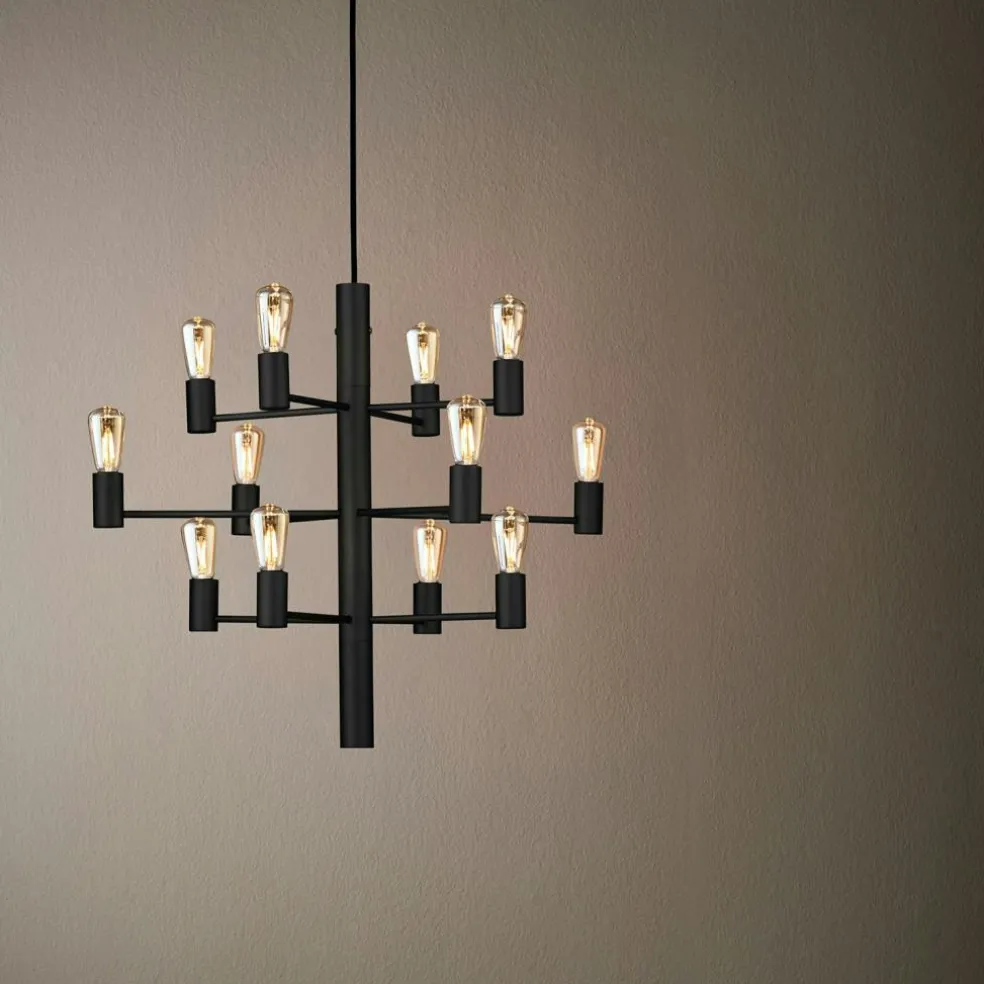 Manola 12 Chandelier Dimmable LED, Chrome