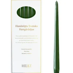 Mansion Candles 6-pack, Dark Green Gloss