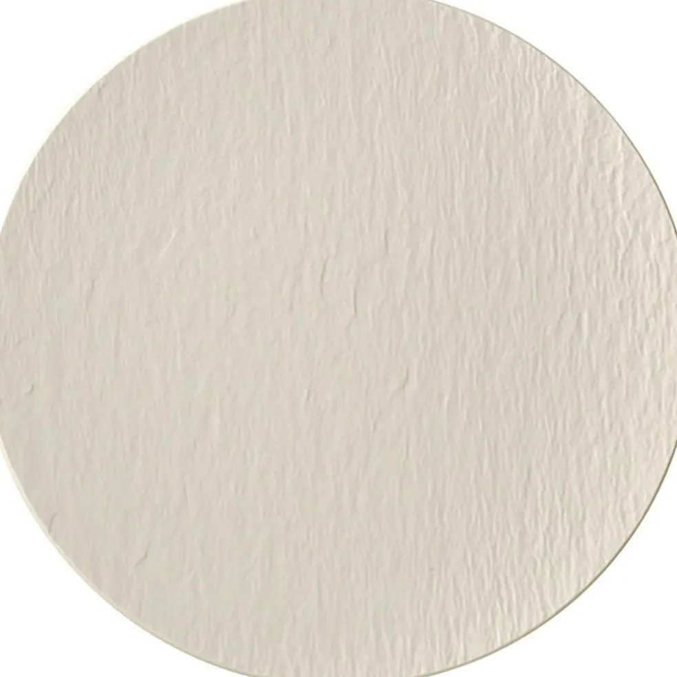 Manufacture Rock Blanc Plate 25 cm