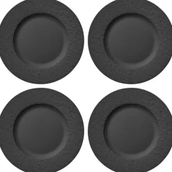 Manufacture Rock Plate 27 cm Black, 4-pack