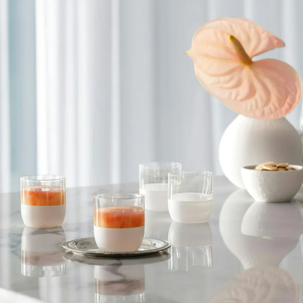 Manufacture Rock Tumbler 25 cl 4-pack, Black