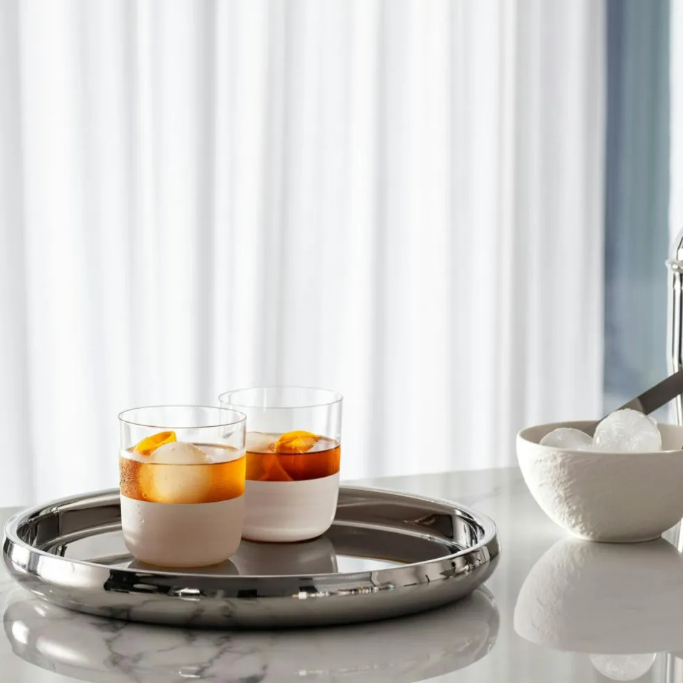 Manufacture Rock Tumbler 25 cl 4-pack, Black