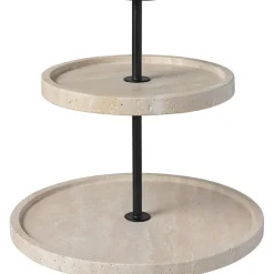 Manufacture Travertine Cake Stand