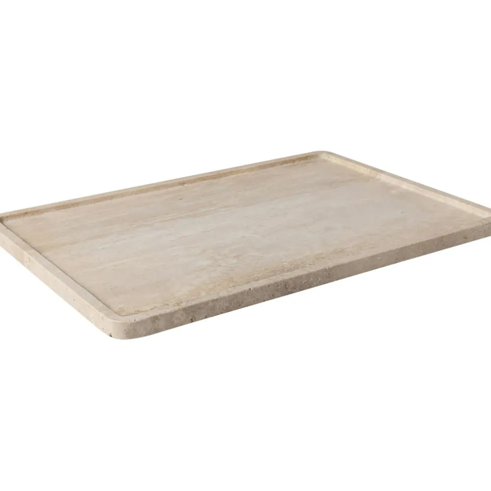 Manufacture Travertine Platter 28x40,5 cm