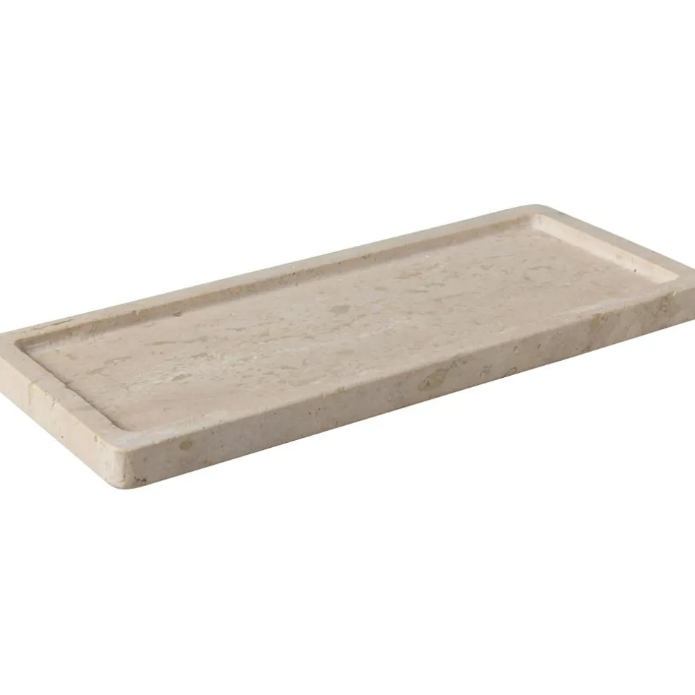 Manufacture Travertine Platter 10,5x25,5 cm