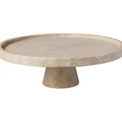 Manufacture Travertine Platter 28 cm