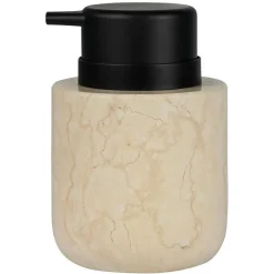 Marble Soap Dispenser Låg, Black Grey