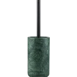 Marble Toilet Brush, Black/Grey