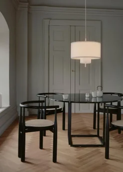 Margin Pendant Beige, 50 cm