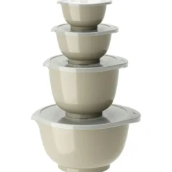 Margrethe Bowls 4 Pieces, Dusty Blue