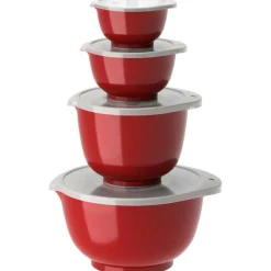 Margrethe Bowls 4 Pieces, Dusty Blue