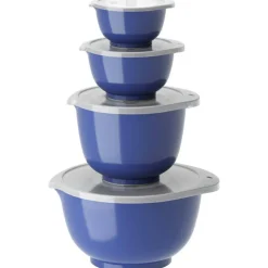 Margrethe Bowls 4 Pieces, Dusty Blue