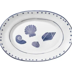 Marine Serving Plate 28 cm, Blue